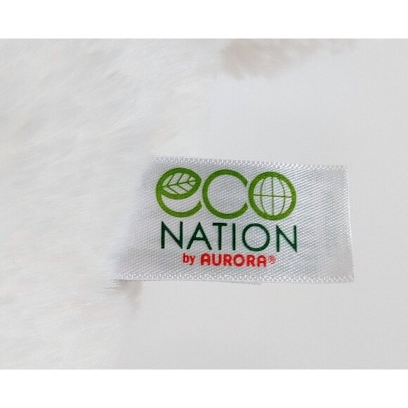 Aurora Eco Nation White Harp Seal Plush 13" Realistic Soft Stuffed Animal Toy - Picture 4 of 4